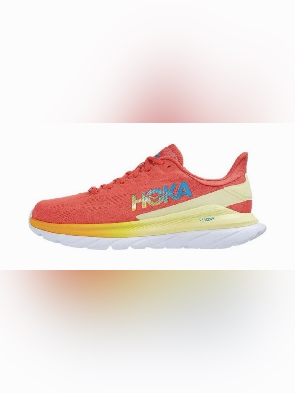Hoka One One Mach 4 Pro Fly Hot Coral Size 8B